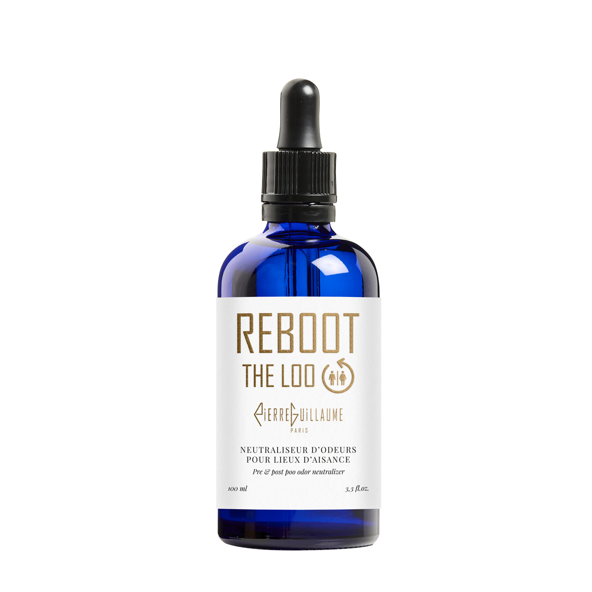 Reboot the loo - Odor neutralizer for washrooms, scents of Verbena Leaf, Licorice, Mint