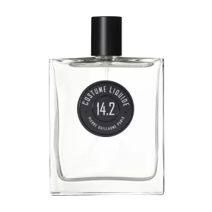 Perfume, 100ml bottle, Costume liquide, Pierre Guillaume Paris Collection, Number 14.2, Woody, Diffusive, Enveloping, Spicy, Floral Soft, Fresh, Dressed, Iris, Melancholic, Vetiver.