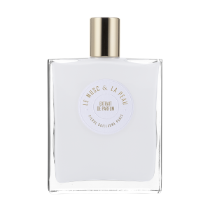 Le Musc & la Peau - Extrait de parfum, Bouteille 100ml - Lait de Romarin, Ylang-Ylang, Musc Hypralone®, Ambre, Cèdre, Santal.