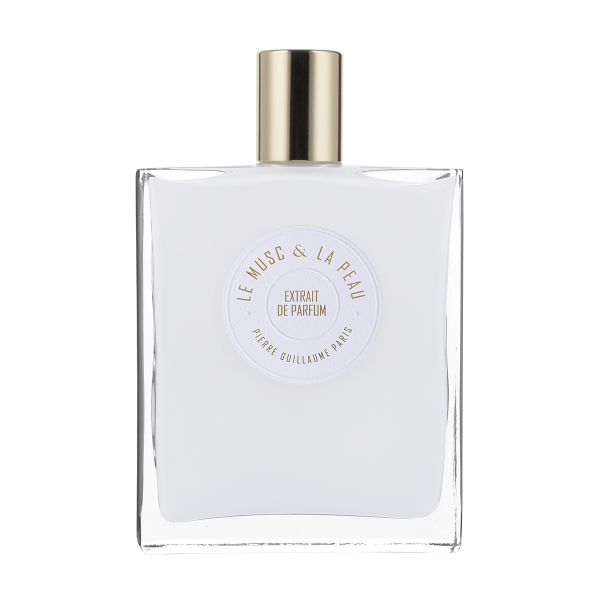 Le Musc & la Peau - Perfume Extract, 100ml Bottle - Rosemary Milk, Ylang-Ylang, Hypralone® Musk, Amber, Cedar, Sandalwood.
