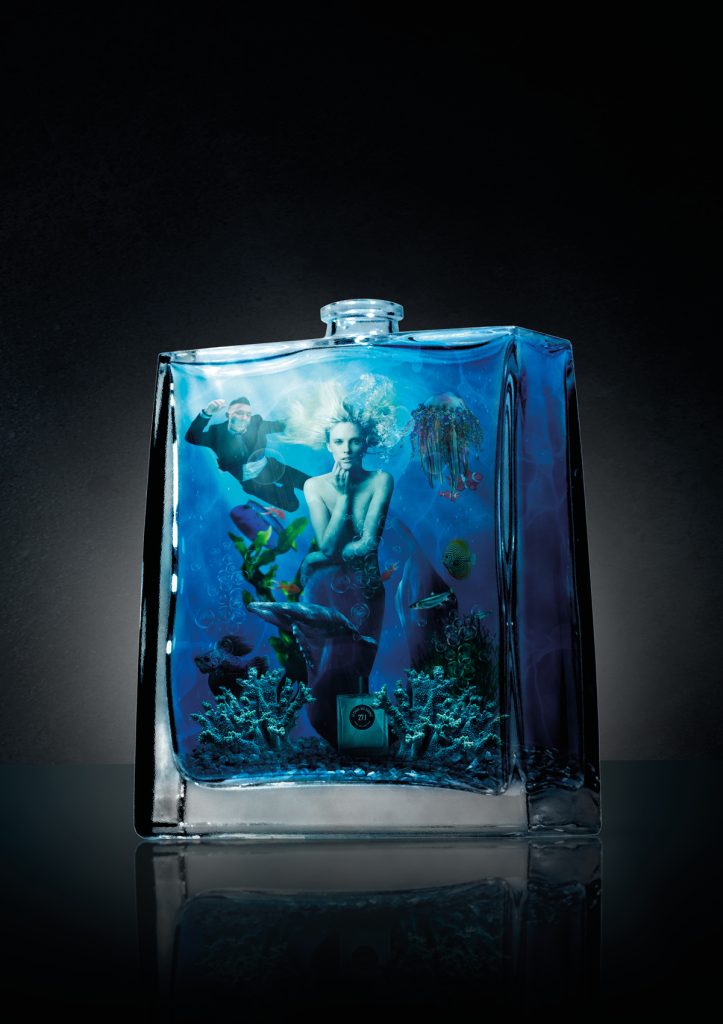 PIERRE GUILLAUME PARIS présente un parfum Aquatique Minéral : Le Chant des Sirène - Baumé et Soyeux, Marin, Criste Marine, Santal. Pierre Guillaume Paris - Le Chant des Sirenes - 27-1 - Perfume - 100 ml bottle - aquatic mineral - Rosewood-Carambola-Opopanax-Wood-Anmand-rose-Marine Sandalwood Leaves. Artwork