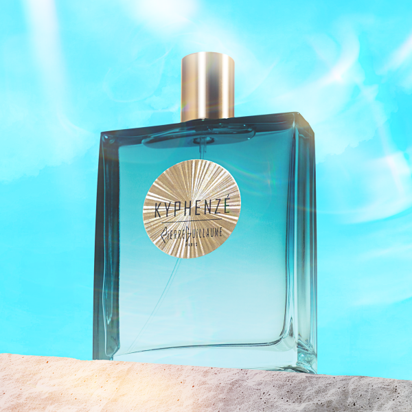 Parfum Kyphenzé - Citrus Rex I Bouteille 100ml, Diffusif, Tenace, Racé, Solaire, Lumineux. Accord d'agrumes, Épices, Sauges, Liatrix, Sandaraque. Artwork. Agrumes-Epices-Resines-Solaire. Ambiance 1