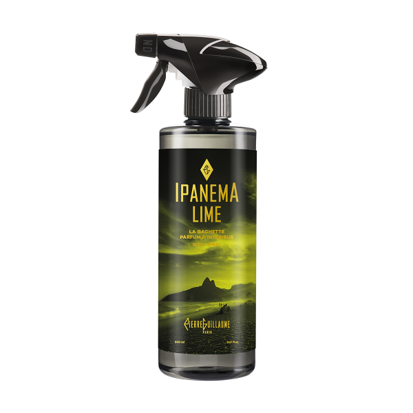 Discover Ipanema Lime home fragrance 500ml by Pierre Guillaume Paris: lime, exotic fruits, and salty amber for a radiant, sun-kissed ambiance.