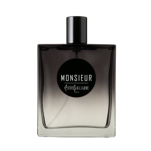 Monsieur - Parfum - Essences de Patchouli, de Cèdre, de Vétiver et de Santal, Absolue de Peuplier, Mousse de Chêne, Bois d'Encens et de Papyrus. 100ML.