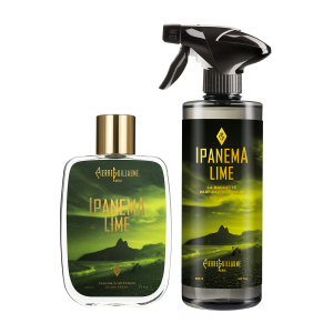 Ipanema Lime — Parfum d'intérieur 100 ml et La Gachette 500 ml — Citron Vert, Fruits Exotiques, Ambre Salé — Pierre Guillaume Paris