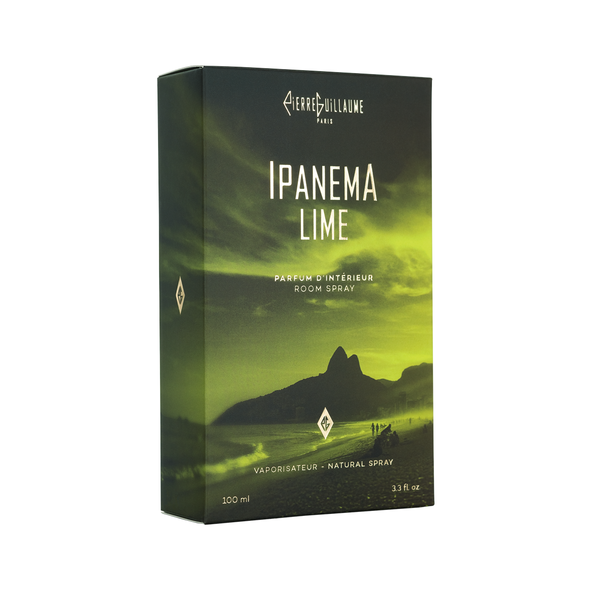 Ipanema Lime — Coffret et flacon vaporisateur 100 ml — Pierre Guillaume Paris