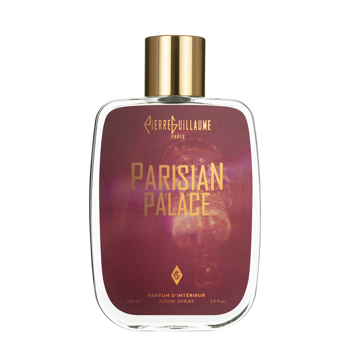 Parisian Palace — Room spray 100 ml — Black Tea, Peach, Tonka Bean, Sandalwood — Pierre Guillaume Paris
