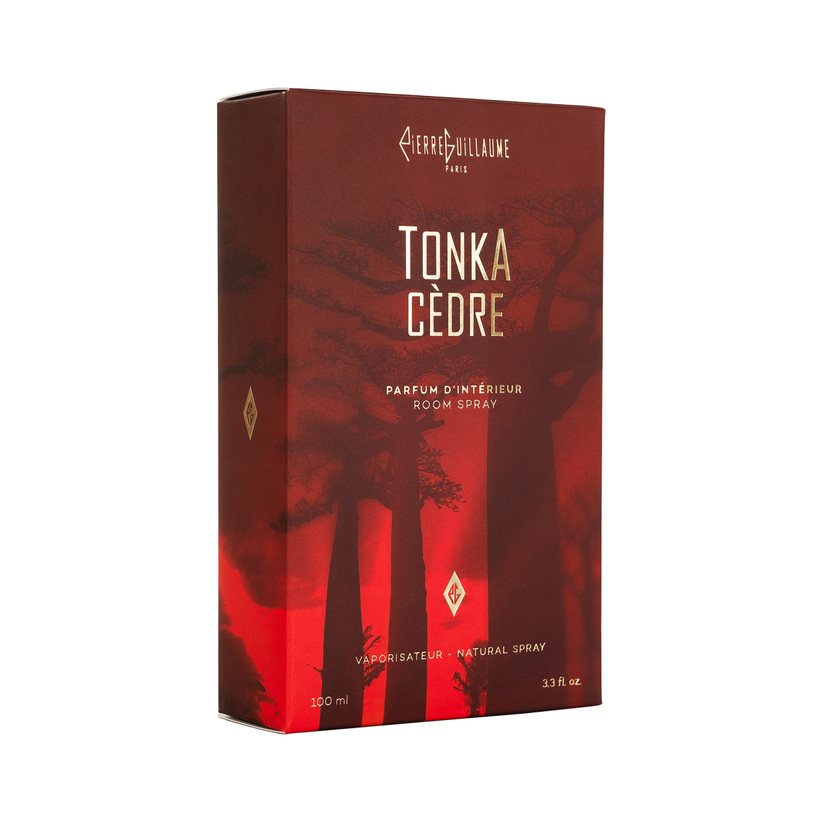 Tonka Cèdre — Coffret et flacon vaporisateur 100 ml — Pierre Guillaume Paris